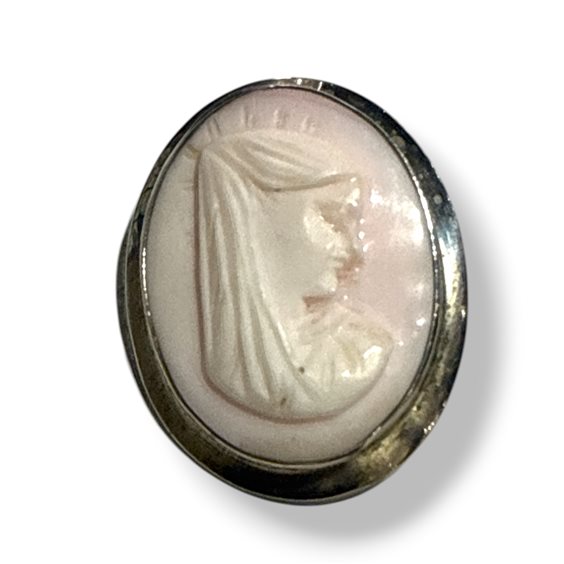 Broche Mandile 1922 Femme Cammei  in Argent Conchiglia 2MSPCM170 - 2MSPCM170